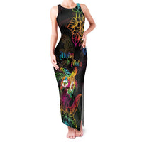 Hawaii Pride Family Matching Tank Maxi Dress and Hawaiian Shirt Aloha Is Aloha