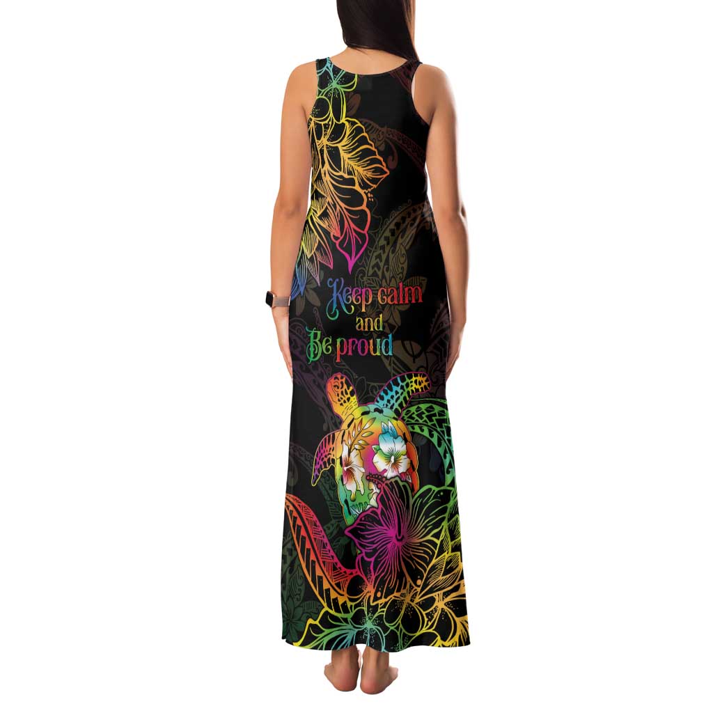 Hawaii Pride Family Matching Tank Maxi Dress and Hawaiian Shirt Aloha Is Aloha