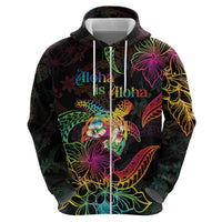 Hawaii Pride Hoodie Aloha Is Aloha
