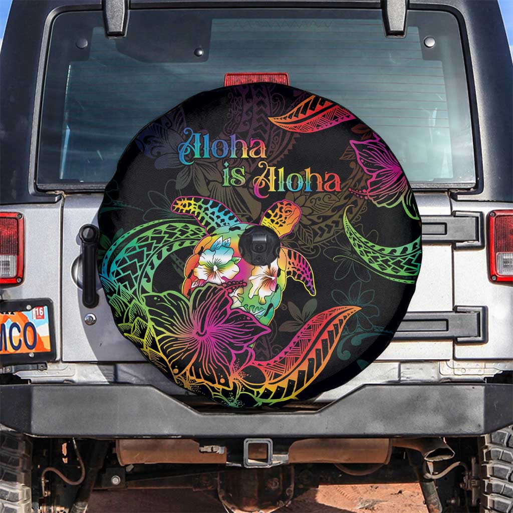 Hawaii Pride Spare Tire Cover Aloha Is Aloha
