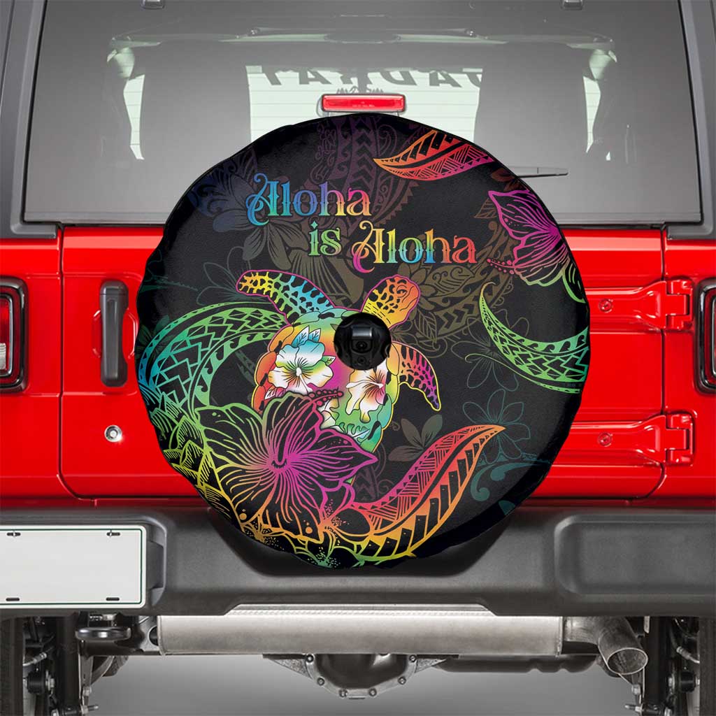 Hawaii Pride Spare Tire Cover Aloha Is Aloha