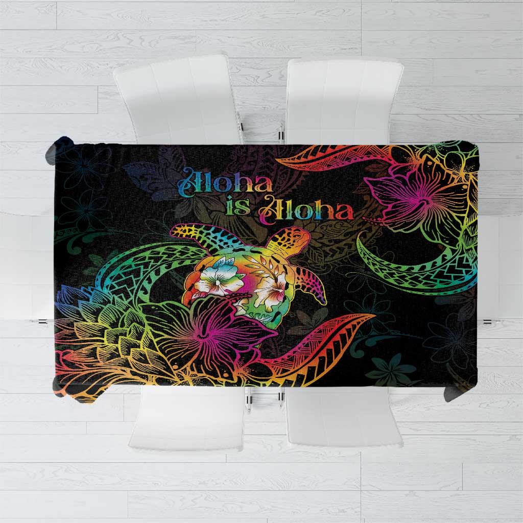 Hawaii Pride Tablecloth Aloha Is Aloha