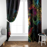 Hawaii Pride Window Curtain Aloha Is Aloha LT05 - Polynesian Pride