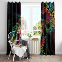 Hawaii Pride Window Curtain Aloha Is Aloha LT05 - Polynesian Pride