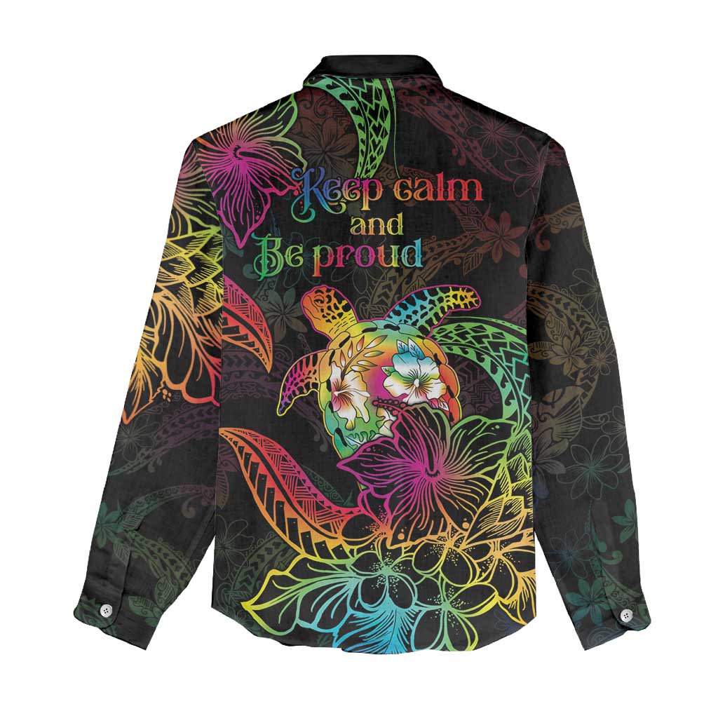 Hawaii Pride Women Casual Shirt Aloha Is Aloha