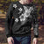 Hawaii Tapa Pattern With Black Hibiscus Ugly Christmas Sweater