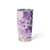 Hawaii Tapa Pattern With Violet Hibiscus Tumbler Cup