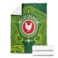 American Samoa Manua Cession Day Blanket Up Up The Moa LT05 - Polynesian Pride
