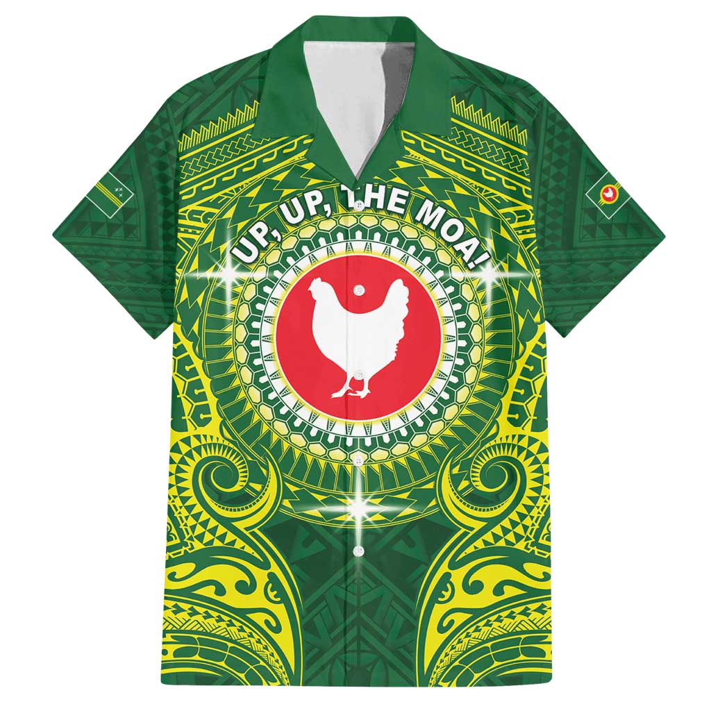 Personalized American Samoa Manua Cession Day Family Matching Off Shoulder Maxi Dress and Hawaiian Shirt Up Up The Moa