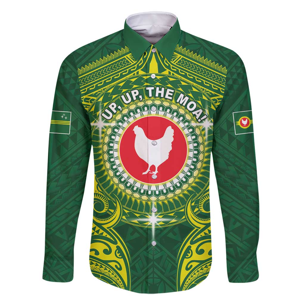 Personalized American Samoa Manua Cession Day Family Matching Tank Maxi Dress and Hawaiian Shirt Up Up The Moa