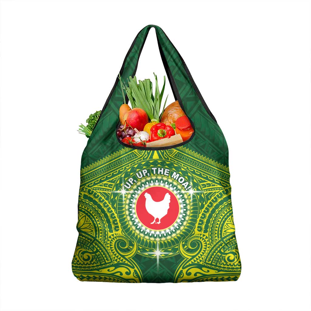 American Samoa Manua Cession Day Grocery Bag Up Up The Moa