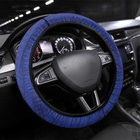 Samoana High School Steering Wheel Cover Polynesian Tribal Shark