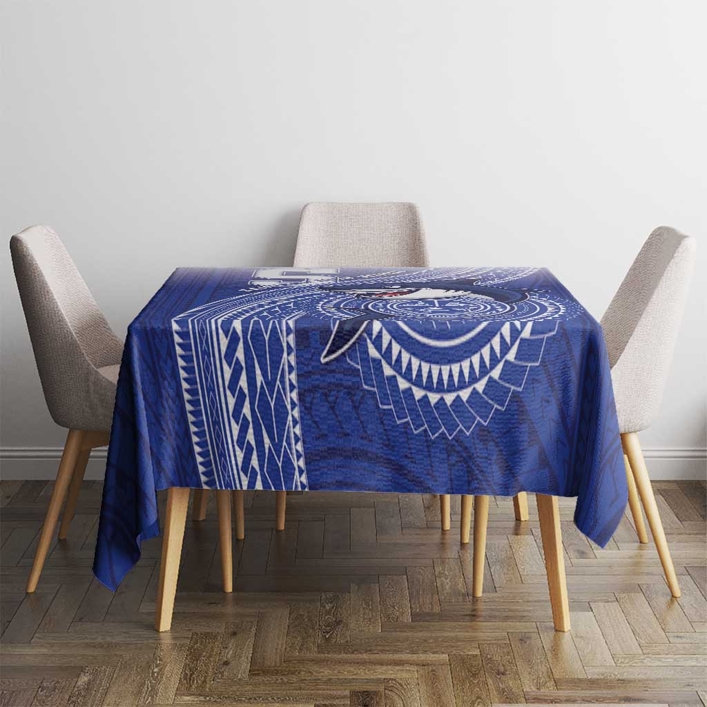 Samoana High School Tablecloth Polynesian Tribal Shark