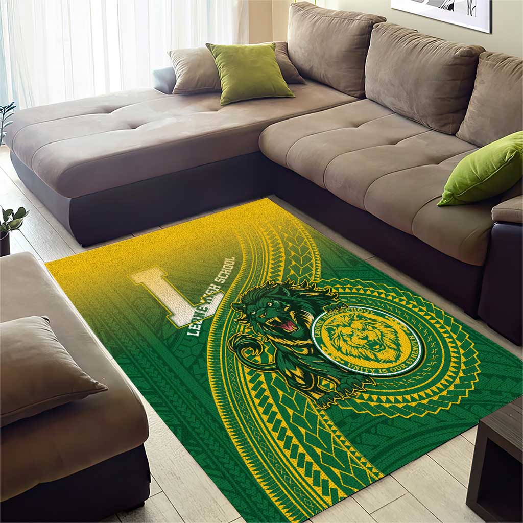 Leone High School Area Rug Leone Lion LT05 - Polynesian Pride