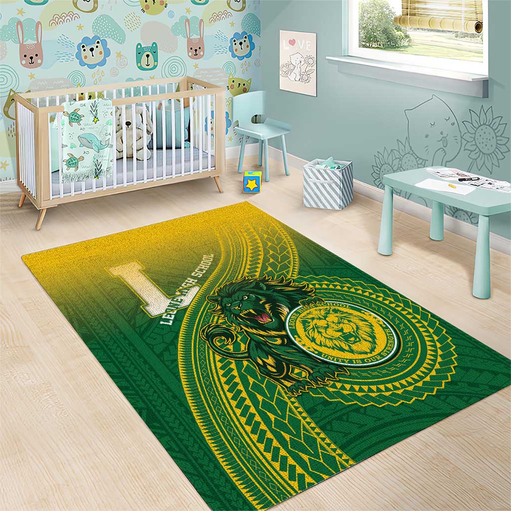 Leone High School Area Rug Leone Lion LT05 - Polynesian Pride