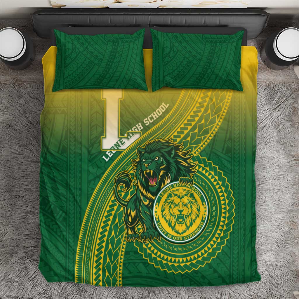 Leone High School Bedding Set Leone Lion