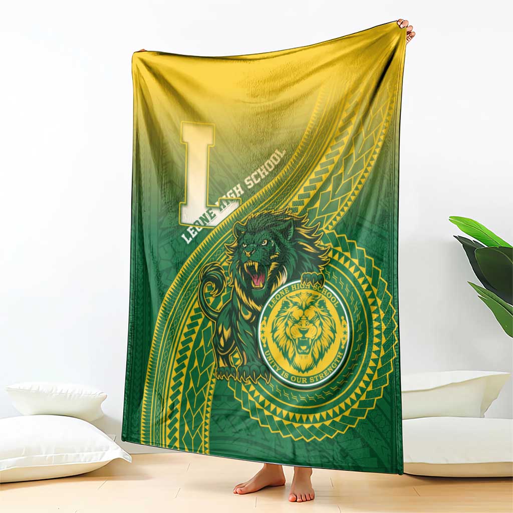 Leone High School Blanket Leone Lion LT05 - Polynesian Pride