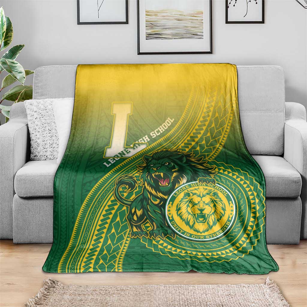Leone High School Blanket Leone Lion LT05 - Polynesian Pride