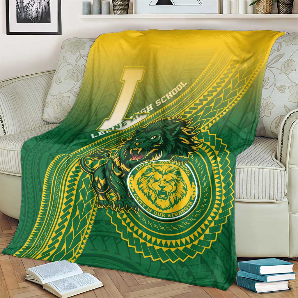 Leone High School Blanket Leone Lion LT05 - Polynesian Pride