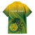 Personalized Leone High School Family Matching Off The Shoulder Long Sleeve Dress and Hawaiian Shirt Leone Lion
