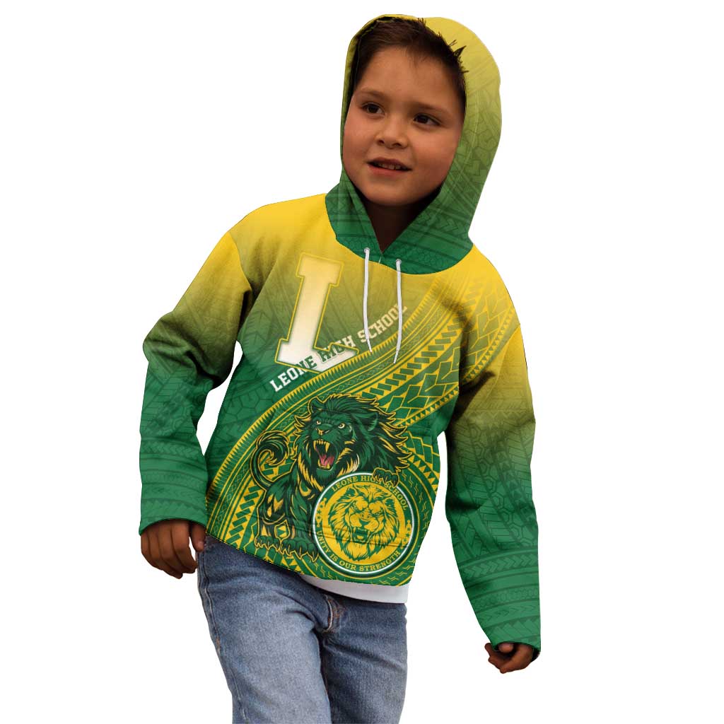 Personalized Leone High School Kid Hoodie Leone Lion