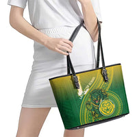 Leone High School Leather Tote Bag Leone Lion LT05 - Polynesian Pride