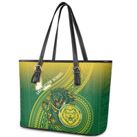 Leone High School Leather Tote Bag Leone Lion LT05 - Polynesian Pride