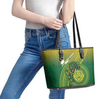 Leone High School Leather Tote Bag Leone Lion LT05 - Polynesian Pride