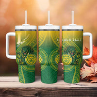 Personalized Leone High School Tumbler With Handle Leone Lion LT05 - Polynesian Pride