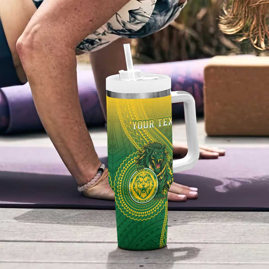 Personalized Leone High School Tumbler With Handle Leone Lion LT05 - Polynesian Pride