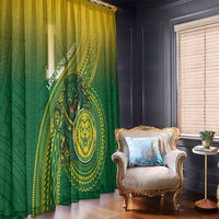 Leone High School Window Curtain Leone Lion LT05 - Polynesian Pride