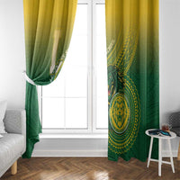 Leone High School Window Curtain Leone Lion LT05 - Polynesian Pride
