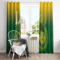 Leone High School Window Curtain Leone Lion LT05 - Polynesian Pride