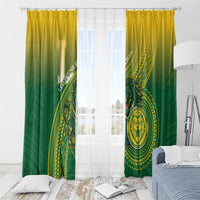 Leone High School Window Curtain Leone Lion LT05 - Polynesian Pride