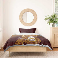 Tafuna High School Bedding Set Polynesian Warrior