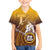 Personalized Tafuna High School Family Matching Off The Shoulder Long Sleeve Dress and Hawaiian Shirt Polynesian Warrior