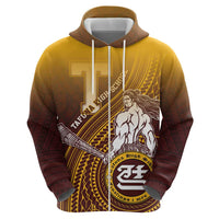 Personalized Tafuna High School Hoodie Polynesian Warrior