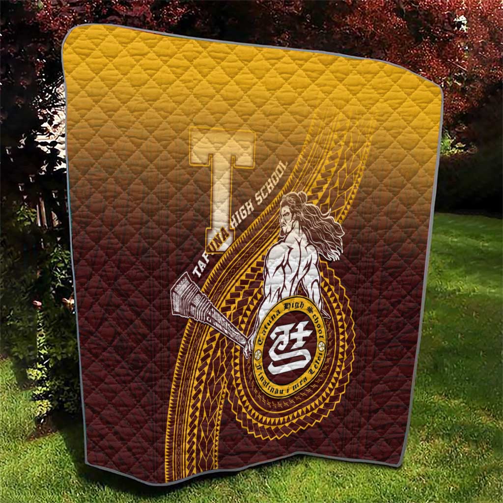 Tafuna High School Quilt Polynesian Warrior LT05 - Polynesian Pride