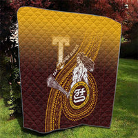 Tafuna High School Quilt Polynesian Warrior LT05 - Polynesian Pride