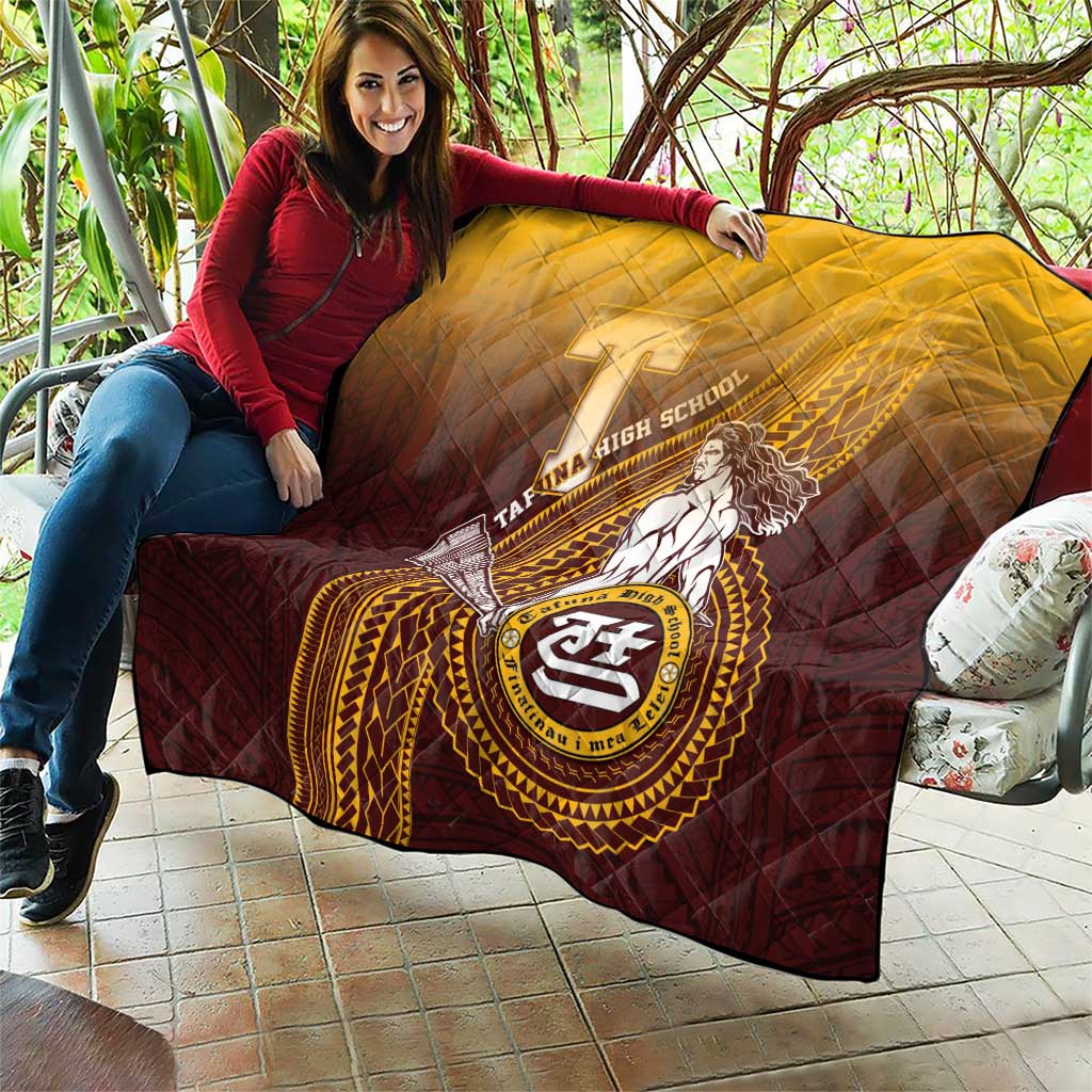Tafuna High School Quilt Polynesian Warrior LT05 - Polynesian Pride
