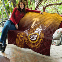 Tafuna High School Quilt Polynesian Warrior LT05 - Polynesian Pride