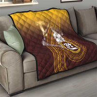 Tafuna High School Quilt Polynesian Warrior LT05 - Polynesian Pride
