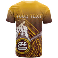 Personalized Tafuna High School T Shirt Polynesian Warrior LT05 - Polynesian Pride