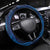 Hawaii Honu Steering Wheel Cover Polynesian Curves Plumeria - Polynesian Pride