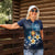 Hawaii Honu Women Polo Shirt Polynesian Curves Plumeria - Polynesian Pride
