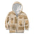 Vintage Lapita Kid Hoodie Iconic Double Face Pattern Beige