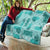 Vintage Lapita Quilt Iconic Double Face Pattern Turquoise