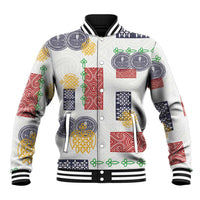 Vintage Lapita Baseball Jacket Iconic Double Face Pattern