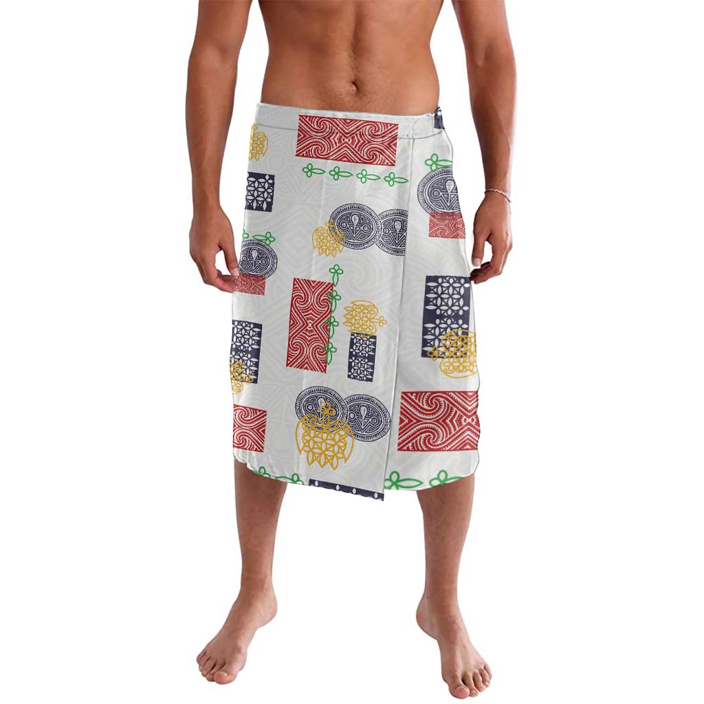 Vintage Lapita Lavalava Iconic Double Face Pattern