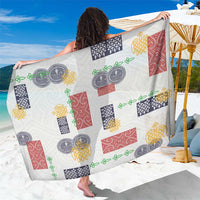 Vintage Lapita Sarong Iconic Double Face Pattern LT05 One Size 44 x 66 inches Colorful - Polynesian Pride